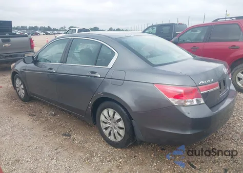 2012 Honda Accord 2.4 Lx из США, поврежденный, VIN 1HGCP2F36CA042095